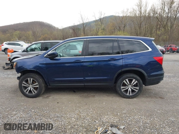 2016 Honda Pilot EX-L with VIN 5FNYF6H55GB050991, listed as a IAAI auction lot 41943049 with 158,255 mi miles. Bid and sale history available at carsss.com. Image 14.