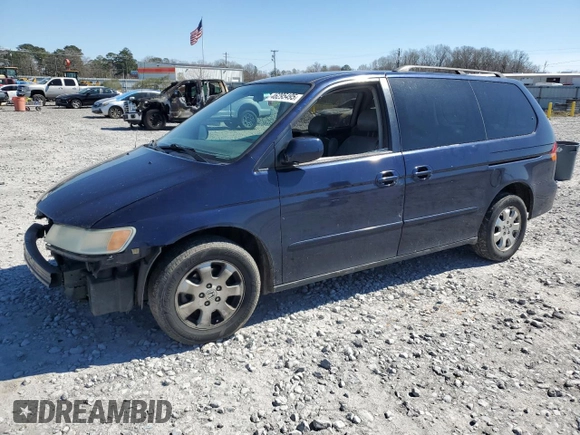 2004 Honda Odyssey EX-L with VIN 5FNRL18964B008117, listed as a Copart auction lot 46295495 with Not Provided miles and Salvage Title. Bid and sale history available at DreamBid. Image 1.