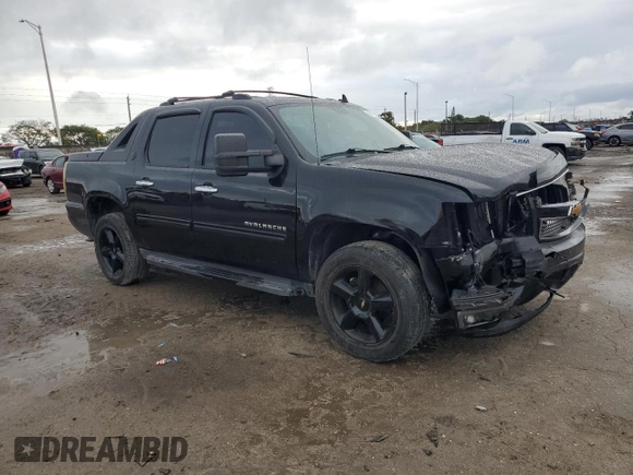 2013 Chevrolet Avalanche LT with VIN 3GNMCFE05DG107557, listed as a Copart auction lot 88617245 with Not Provided miles and Salvage Title. Bid and sale history available at DreamBid. Image 4.