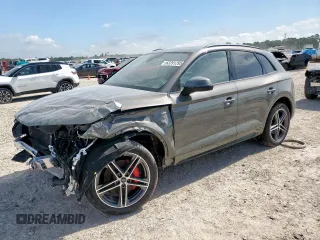 2025 Audi Q5 S line Premium Plus z VIN WA1E2AFY7S2038376, wystawiony jako Copart lot #63291295 z przebiegiem Nie podano mil oraz Szkoda całkowita • Salvage title. Historia ofert i sprzedaży dostępna na DreamBid. Obrazek 1.