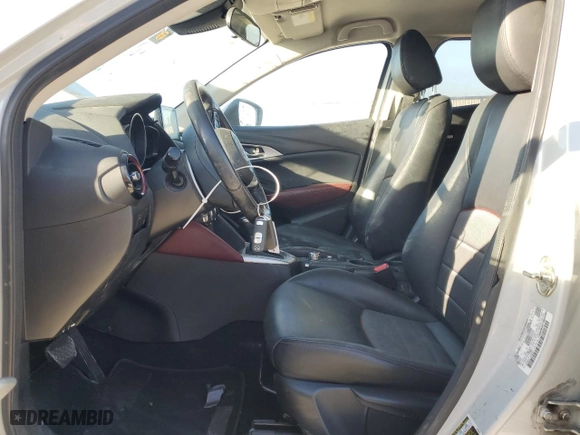 2018 Mazda CX-3 Touring with VIN JM1DKDC77J0329677, listed as a Copart auction lot 46796955 with 208,609 mi miles and Salvage Title. Bid and sale history available at carsss.com. Image 7.