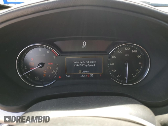 2020 Cadillac XT4 AWD Premium Luxury with VIN 1GYFZDR46LF128476, listed as a Copart auction lot 49375115 with 64,253 mi miles and Salvage Title. Bid and sale history available at carsss.com. Image 9.