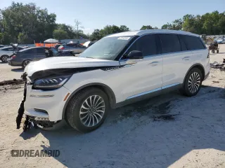 2020 Lincoln Aviator Reserve with VIN 5LM5J7WC0LGL16628, listed as a Copart auction lot 62344245 with 109,540 mi miles and Non repairable. Bid and sale history available at DreamBid. Image 1.