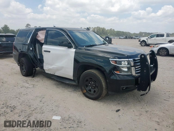 2020 Chevrolet Tahoe Commercial with VIN 1GNLCDEC0LR246214, listed as a Copart auction lot 57220935 with 91,295 mi miles and Salvage title. Bid and sale history available at DreamBid. Image 4.