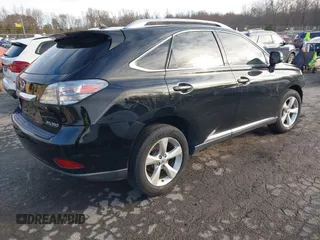 2010 Lexus RX 350 with VIN 2T2BK1BA8AC020482, listed as a IAAI auction lot 41807927 with 124,583 mi miles and . Bid and sale history available at DreamBid. Image 4.