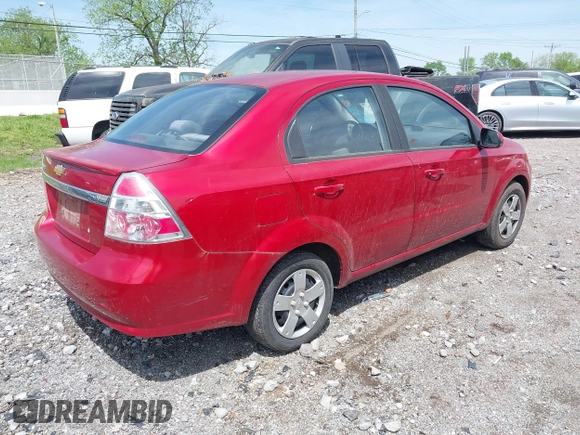 2011 Chevrolet Aveo 1LT with VIN KL1TD5DE7BB188101, listed as a IAAI auction lot 42093352 with 135,864 mi miles and . Bid and sale history available at DreamBid. Image 4.