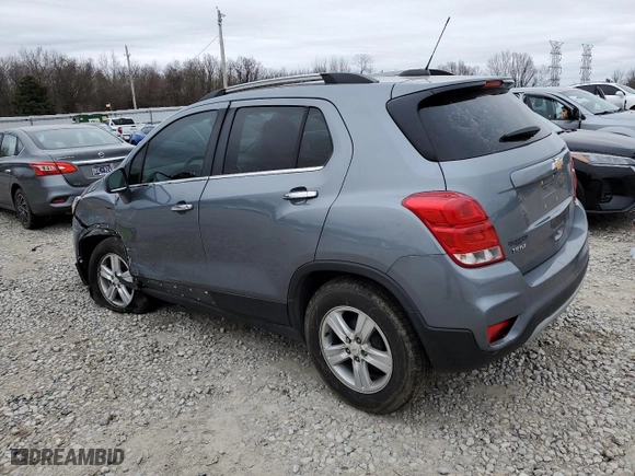 2019 Chevrolet Trax LT with VIN KL7CJLSBXKB878162, listed as a Copart auction lot 44270715 with 141,293 mi miles and Salvage Title. Bid and sale history available at carsss.com. Image 2.