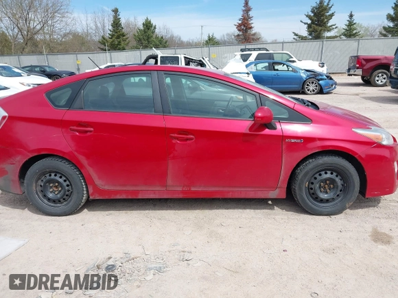 2011 Toyota Prius I with VIN JTDKN3DU4B1408037, listed as a IAAI auction lot 42145046 with 236,107 mi miles and . Bid and sale history available at DreamBid. Image 13.