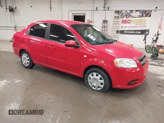 2008 Chevrolet Aveo LS with VIN KL1TD56618B041867, listed as a IAAI auction lot 42208722 with 133,667 mi miles and . Bid and sale history available at DreamBid. Image 1.