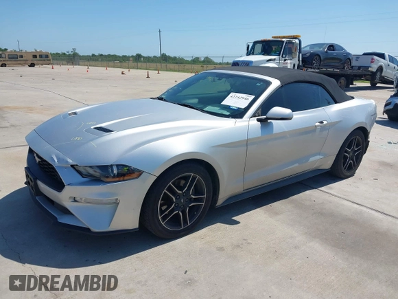 2018 Ford Mustang EcoBoost Premium with VIN 1FATP8UH5J5111337, listed as a IAAI auction lot 42242946 with 145,697 mi miles and . Bid and sale history available at DreamBid. Image 17.
