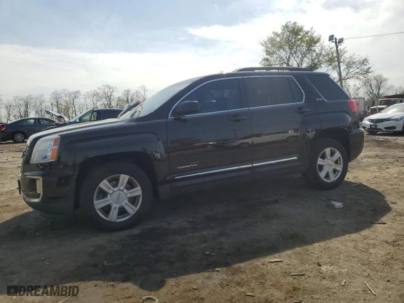 2016 GMC Terrain SLE with VIN 2GKALNEK9G6220021, listed as a Copart auction lot 53210465 with 80,396 mi miles and Clean Title. Bid and sale history available at carsss.com. Image 1.