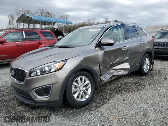 2016 Kia Sorento LX with VIN 5XYPG4A34GG014921, listed as a Copart auction lot 49845175 with 98,888 mi miles and Salvage Title. Bid and sale history available at carsss.com. Image 1.