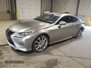 2016 Lexus RC 300 F Sport z VIN JTHSM5BC5G5001545, wystawiony jako Copart lot #54552895 z przebiegiem Nie podano mil oraz Szkody całkowita. Historia ofert i sprzedaży dostępna na DreamBid. Obrazek 1.