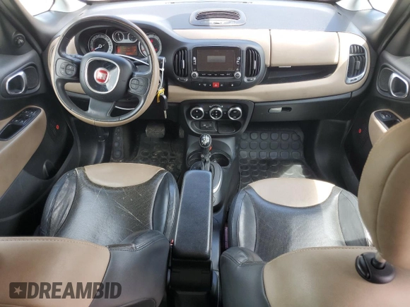 2014 FIAT 500L Lounge с VIN ZFBCFACH7EZ006726, выставлен на аукционе Copart как лот 56454765 с пробегом 87 449 миль миль и Чистый • Clean title. История ставок и продаж доступна на DreamBid. Изображение 8.
