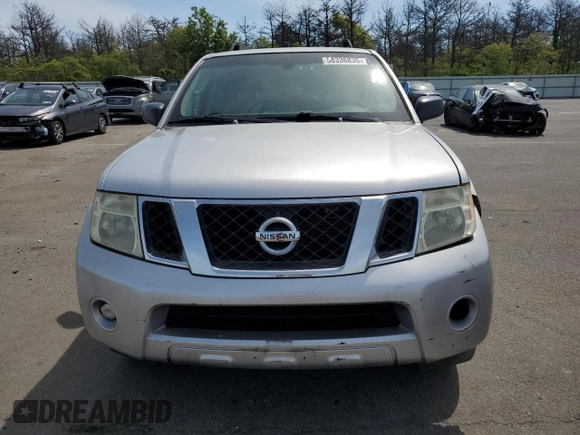 2008 Nissan Pathfinder S with VIN 5N1AR18B68C608830, listed as a Copart auction lot 58336835 with 152,784 mi miles and Clean title. Bid and sale history available at DreamBid. Image 5.