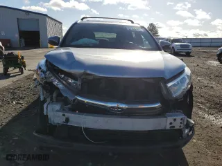 2015 Toyota Highlander Limited with VIN 5TDDKRFHXFS083956, listed as a Copart auction lot 52366405 with 146,851 mi miles and Salvage Title. Bid and sale history available at carsss.com. Image 5.