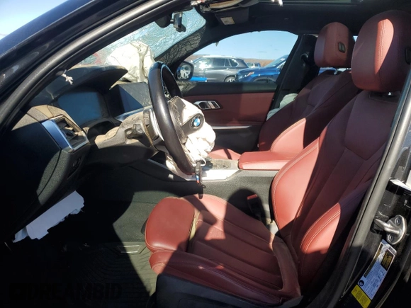 2022 BMW 3 Series M340i xDrive with VIN 3MW5U9J07N8C39262, listed as a Copart auction lot 80432904 with 36,104 mi miles and Non Repairable. Bid and sale history available at carsss.com. Image 7.