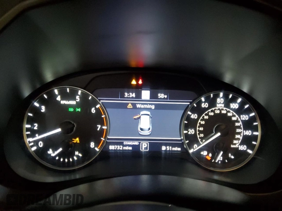2020 Infiniti QX50 Essential z VIN 3PCAJ5M38LF117690, wystawiony jako Copart lot #53697235 z przebiegiem 88 732 mil mil oraz Szkoda całkowita • Salvage title. Historia ofert i sprzedaży dostępna na DreamBid. Obrazek 9.