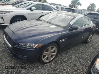 2017 Jaguar XE with VIN SAJAE4BN4HA968647, listed as a Copart auction lot 81204584 with Not Provided miles and Salvage Title. Bid and sale history available at DreamBid. Image 1.