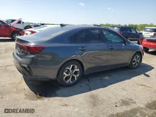 2021 Kia Forte LXS with VIN 3KPF24AD8ME386693, listed as a Copart auction lot 51935345 with 22,249 mi miles and Salvage Title. Bid and sale history available at carsss.com. Image 3.