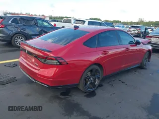 2024 Honda Accord Sport-L with VIN 1HGCY2F70RA006766, listed as a IAAI auction lot 42245622 with 28,788 mi miles and . Bid and sale history available at DreamBid. Image 4.