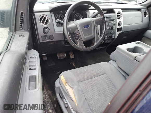 2011 Ford F-150 XL with VIN 1FTFX1ET2BFC30346, listed as a Copart auction lot 59801175 with 215,924 mi miles and Salvage title. Bid and sale history available at DreamBid. Image 8.
