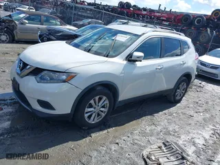 2016 Nissan Rogue S with VIN JN8AT2MV5GW141929, listed as a IAAI auction lot 41585948 with 105,464 mi miles. Bid and sale history available at carsss.com. Image 17.