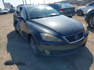 2009 Lexus IS 250 with VIN JTHCK262695031375, listed as a IAAI auction lot 42018757 with 170,000 mi miles and . Bid and sale history available at DreamBid. Image 1.