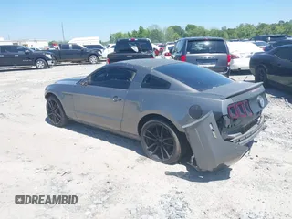 2014 Ford Mustang V6 with VIN 1ZVBP8AM1E5218928, listed as a IAAI auction lot 42039119 with 159,700 mi miles. Bid and sale history available at carsss.com. Image 3.