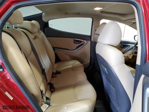 2011 Hyundai Elantra Ltd with VIN KMHDH4AE4BU150552, listed as a Copart auction lot 52203945 with 136,090 mi miles and Clean Title. Bid and sale history available at carsss.com. Image 10.