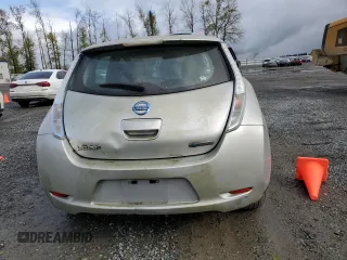 2013 Nissan LEAF SV with VIN 1N4AZ0CPXDC400189, listed as a Copart auction lot 52255275 with 62,588 mi miles and Clean Title. Bid and sale history available at carsss.com. Image 6.