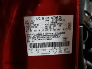 2011 Ford Escape Limited с VIN 1FMCU9EG0BKC22326, выставлен на аукционе Copart как лот 56519085 с пробегом 122 825 миль миль и Списание • Salvage title. История ставок и продаж доступна на DreamBid. Изображение 12.