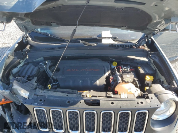 2018 Jeep Renegade Latitude z VIN ZACCJABB3JPJ59828, wystawiony jako Copart lot #42498775 z przebiegiem 92 448 mil mil oraz Szkoda całkowita • Salvage title. Historia ofert i sprzedaży dostępna na DreamBid. Obrazek 12.