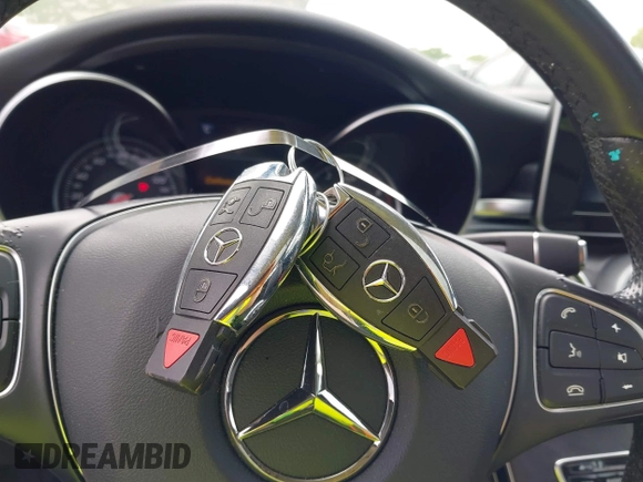 2017 Mercedes-Benz C 300 with VIN 55SWF4KB1HU187792, listed as a IAAI auction lot 42399361 with 78,602 mi miles and . Bid and sale history available at DreamBid. Image 11.
