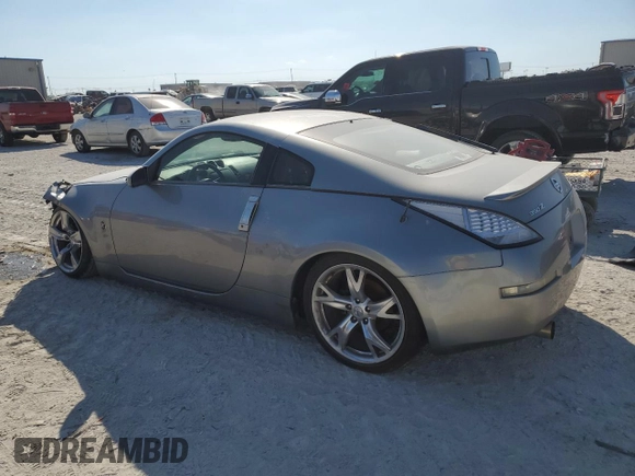 2005 Nissan 350Z Touring with VIN JN1AZ34E05M650807, listed as a Copart auction lot 73544894 with 149,085 mi miles and Salvage Title. Bid and sale history available at DreamBid. Image 2.