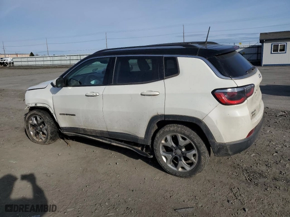 2018 Jeep Compass Limited with VIN 3C4NJDCB7JT101273, listed as a Copart auction lot 49639195 with 147,914 mi miles and Salvage Title. Bid and sale history available at carsss.com. Image 2.