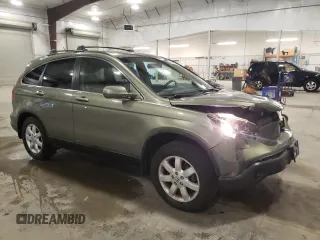 2008 Honda CR-V EX-L with VIN 5J6RE48708L040701, listed as a Copart auction lot 54943455 with 197,714 mi miles and Salvage Title. Bid and sale history available at DreamBid. Image 4.