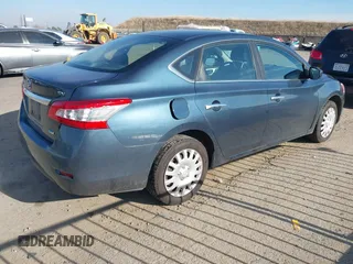 2014 Nissan Sentra S with VIN 1N4AB7AP1EN851159, listed as a IAAI auction lot 41042294 with 274,346 mi miles and . Bid and sale history available at DreamBid. Image 4.