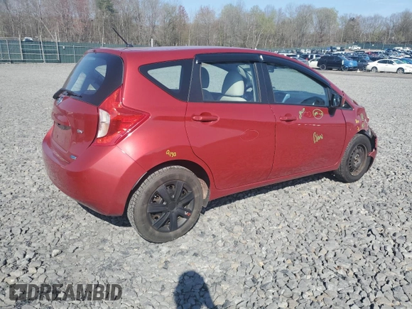 2015 Nissan Note SV with VIN 3N1CE2CP1FL379401, listed as a Copart auction lot 54121285 with 57,545 mi miles and Salvage Title. Bid and sale history available at DreamBid. Image 3.