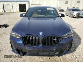 2023 BMW X4 M40i with VIN 5UX43DT06P9R01258, listed as a Copart auction lot 41738674 with 8,184 mi miles and Salvage Title. Bid and sale history available at carsss.com. Image 5.