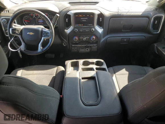 2020 Chevrolet Silverado 1500 LT with VIN 1GCRYDED2LZ341404, listed as a Copart auction lot 48858375 with 80,402 mi miles and Salvage Title. Bid and sale history available at DreamBid. Image 8.