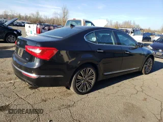 2014 Kia Cadenza Premium with VIN KNALN4D79E5144893, listed as a Copart auction lot 42008235 with 153,009 mi miles and Clean Title. Bid and sale history available at carsss.com. Image 3.