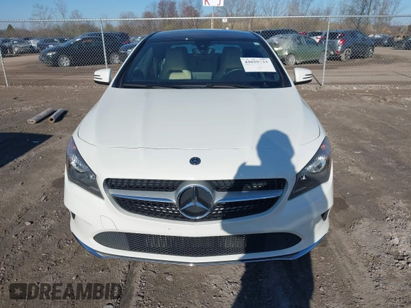 2018 Mercedes-Benz CLA 250 with VIN WDDSJ4GB8JN614616, listed as a IAAI auction lot 42059733 with 69,069 mi miles and . Bid and sale history available at DreamBid. Image 12.
