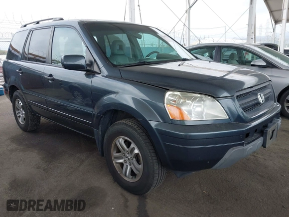 2004 Honda Pilot EX with VIN 2HKYF18544H595578, listed as a IAAI auction lot 42109349 with 192,164 mi miles and . Bid and sale history available at DreamBid. Image 1.