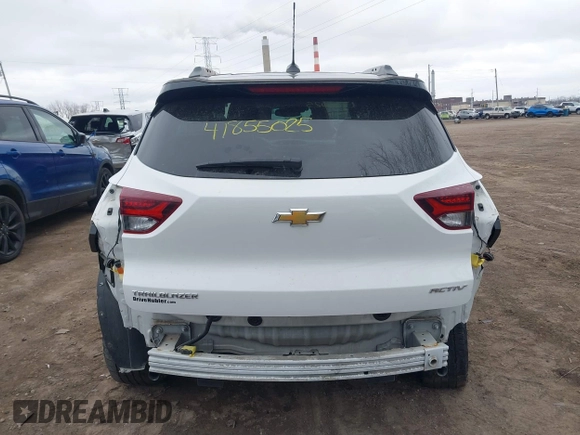 2022 Chevrolet TrailBlazer ACTIV with VIN KL79MVSL5NB033472, listed as a IAAI auction lot 41855025 with 62,188 mi miles. Bid and sale history available at carsss.com. Image 17.