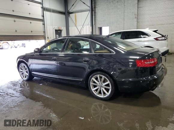 2009 Audi A6 Prestige with VIN WAUWG74F29N060792, listed as a Copart auction lot 61098905 with 175,960 mi miles and Salvage title. Bid and sale history available at DreamBid. Image 2.