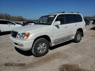 1998 Lexus LX 470 with VIN JT6HT00W5W0018914, listed as a Copart auction lot 46623744 with 254,019 mi miles and Clean Title. Bid and sale history available at DreamBid. Image 1.