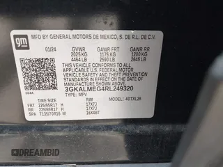 2024 GMC Terrain SLE with VIN 3GKALMEG4RL249320, listed as a IAAI auction lot 42445409 with Not provided miles and . Bid and sale history available at DreamBid. Image 9.