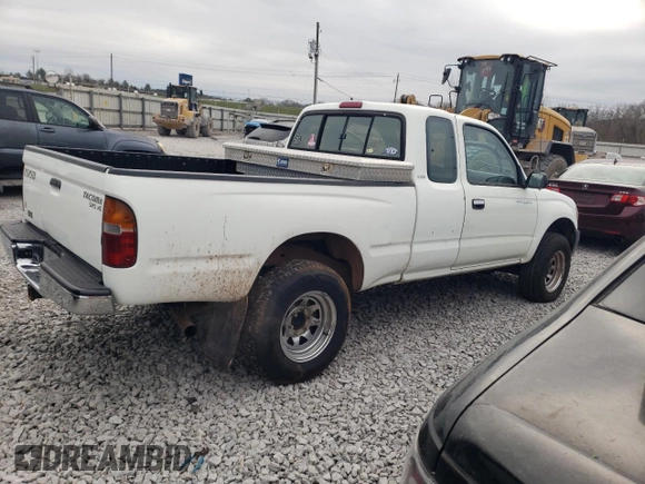 1998 Toyota Tacoma with VIN 4TAWN72NXWZ124547, listed as a Copart auction lot 44794815 with 242,757 mi miles and Salvage Title. Bid and sale history available at DreamBid. Image 3.
