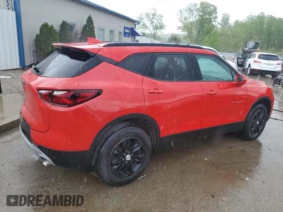 2020 Chevrolet Blazer LT z VIN 3GNKBCRS3LS673457, wystawiony jako Copart lot #54563295 z przebiegiem 57 071 mil mil oraz Nie do naprawy • Non repairable. Historia ofert i sprzedaży dostępna na DreamBid. Obrazek 3.